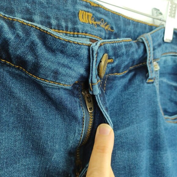 Kut from the Kloth Womens Medium Blue Wash Denim Size 8 - Picture 8 of 14